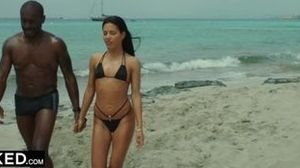 BLACKED Super-Fucking-Hot Spanish Model Hooks Up With BIG BLACK COCK On Spring Break In Ibiza