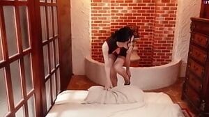 STUNNING Real ASIAN WIFE talks Dirty while she gets Fucked
