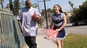Cheerleader Teenager Tommie Ryden Covets BIG BLACK COCK