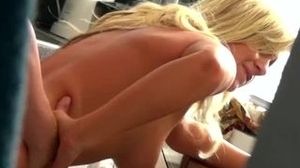 Super-Sexy fledgling Cameron Dee is caught fuckin' her fellow on web cam