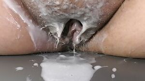 9 month pregnant cheating wife after no-condom bareback gangbang with creampies! - Cuckold roleplay - Milky Mari
