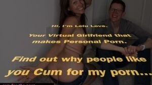 'Homemade couple talking behind the porn scenes while she has her tits out about candid daily life and adventures - Lelu Love'