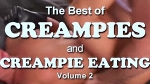 'Creampie eating cuckolds eat cum from hot wife pussy compilation video with 8 scenes of creampies BBC Interracial cuckolding'
