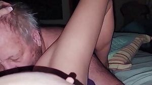 POV of Cuckold Eating His Mature Wife... Agness