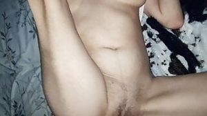 Passionate night sex in all holes with a busty skinny part 4