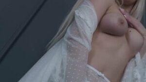 SANKTOR - MILF IN VEIL WITH BIG ASS MASTURBATES